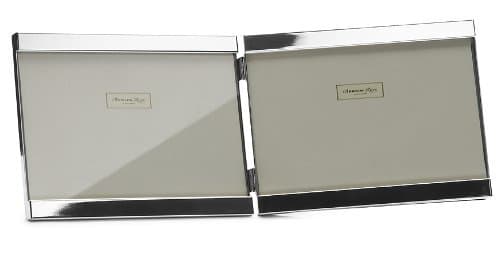 Addison Ross 5x7 Double Silver Frame, 12mm Edge by Addison Ross