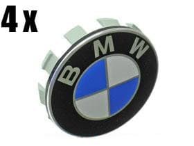 Wheel Center hub Caps w / Emblems (SET 4) for e36 e38 e39 e46 e53 e60 e61 e63 e64 e65 e66 e70 e71 e72 e82 e83 e85 e86 e88 e89 e90 e91 e92 e93 f01 f02 f07 for BMW