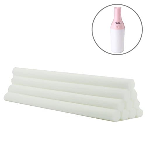Cool Bottle Humidifier Filter, ZELAF [SGS Cert.] 10 Pack 6.7 x 0.39inch Replacement Sponge Wick Filters for Cool Bottle Diffuser, Aromatherapy Diffuser, Air Humidifier, Essential Oil and More