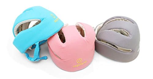 Baby Helmet Toddler Head Protector 3D Solid Mesh 100% Cotton Material Air mesh (Pink)