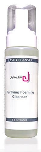 Lash Cleanser Foaming Multi-use Wash for Eyelash Extensions and Natural Lashes , Face, and Brows 8 fl oz