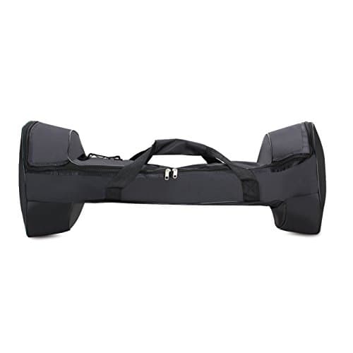 FLYCOOL 10" inch Portable Water-Resistant Two Wheels Hover Board Carrying Handbag Bag for Electric Self Balancing Scooter Drifting Board,Mesh Pocket Black