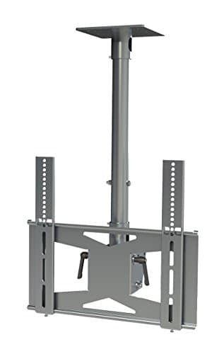 VMP LCD-MID-C Universal Mid-Size Flat Panel Ceiling Mount for 27 to 42-Inch Displays (Silver)