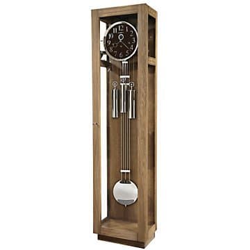 Moss Ridge Driftwood 80.25"H Floor Clock