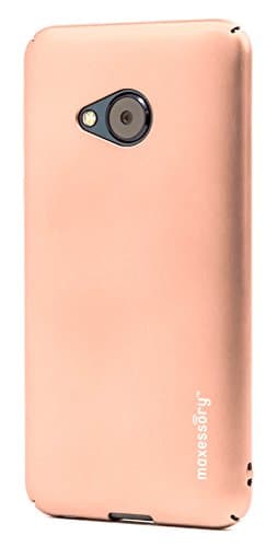 HTC U Play Case, Maxessory Rose Gold Operative Ultra-Thin Full-Body Lightweight Impact Slim Hard-Back Protective Premium Drop-Proof Plain Shell Cover