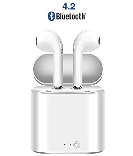 Wireless Bluetooth headset,Wireless Earbuds Bluetooth Sport Headsets with Charging box,Wireless In-Ear Earphone for apple iPhone and Android Phones