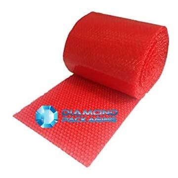 Diamond Packaging 1 x Roll - Antistatic RED Bubble Wrap Size : Wide 30" 750mm x 10m. Ideal for Providing Physical Protection in Transit by Electrostatic Free Fast Shipping
