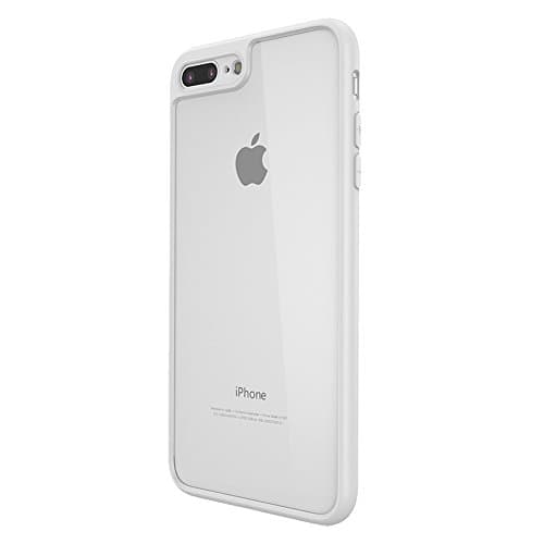 iPhone 7 Plus Thin Clear Case , Acewin Anti-fingerprint Lightweight Soft Flexible Premium TPU Slim Fit Case Cover for iPhone 7 Plus (5.5 Inches) (White)