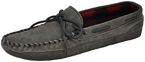 MinnetonkaMen's Double Bottom Fleece Slipper