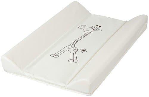 Baby COTBED Changing MAT Padded Hard Base 3 Designs Unique 80X50 **New** (Giraffe in Cream)