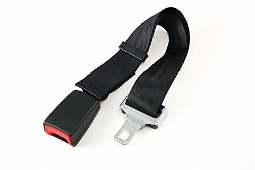 Lvescar E11 Safety Certified Adjustable 9"-33" Seat Belt Extender for Cars 1-Pack (7/8 Inch wide metal tongue) Tensile Strength over 15000N