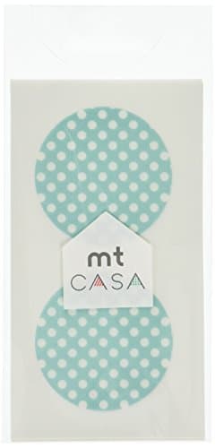MT CASA 50 mm Seal Circle Sticker - Dot Mint Base (Pack of 10)