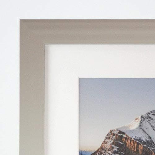 Frame It Easy 25 x 35 Gloss Silver Metal Frame (Bradford)