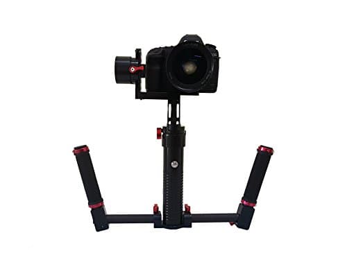 Steadymaker SMG EXT 3-Axle Dual Handheld Gimbal Camera Mount Stabilizer Support Bluetooth APP for A7S GH4 BMPCC DSLR DV