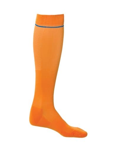 EQUMEN Men's Precision Sock Targeted Compression One Size Koi Orange