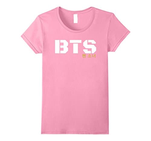 Womens bts shirt Small Pink