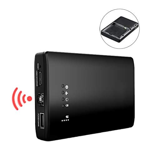 3-In-1 External Hard Disk Box USB3.0 Data Transmission, Support Wifi Transmission, Router, Mobile Power, NAS Function, Multi-System Compatible With iOS/Android/Windows, etc.
