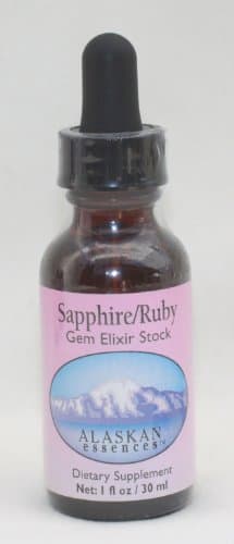 Alaskan EssencesSapphire/Ruby Gem Elixir 1 oz Size
