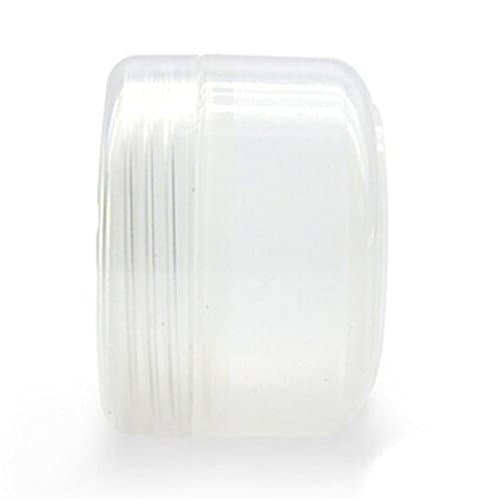 rainbow25 5 Pcs/Set Empty Makeup Pot Jar Travel Face Cosmetic/Lotion/Cream Containers size 20 (Transparent)