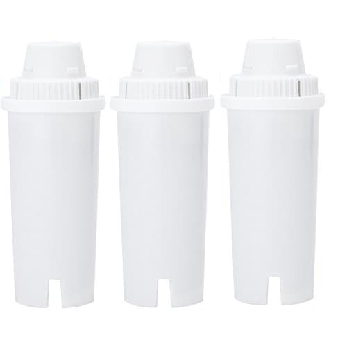 WALJIN Pitcher, Water Replacement Filters,3 Count