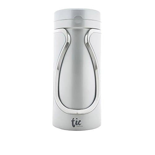 Tic Travel Bottle - Shower (Metallic Silver)