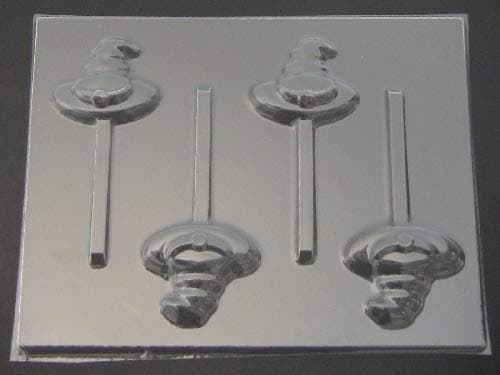 Witch Hat Chocolate Candy Lollipop Mold