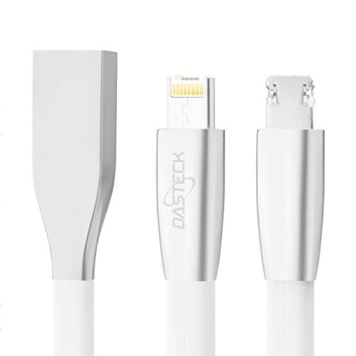 USB Cable, Dasteck 2 in 1 Micro USB and Lightning to USB Cable | Best USB Charging Cord &amp; Data Cable for IOS &amp; Android | High Speed USB 2.0 A Male to Micro B Sync and Charging Cable