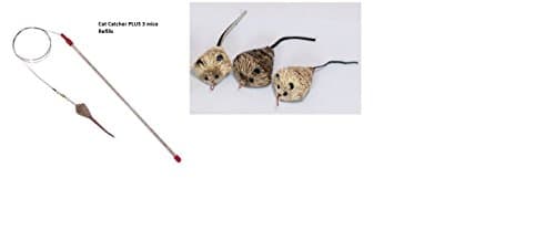 Cat Catcher Combo Pack - Cat Catcher Plus 3 Refill Mice by Da Bird