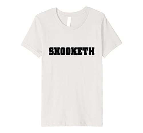 Kids SHOOKETH Tee Shirt 4 Silver