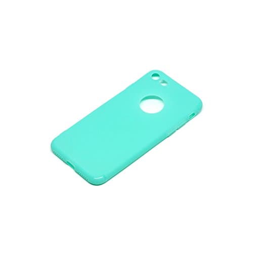iPhone 8, 8 Plus, X Case, PANANAS Soft Matte Smooth Silicone Rubber Case, Slim fit, Flexible, Full Protective Cover Case (Mint Green, 8 Plus)