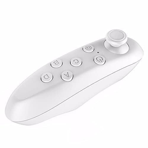 SIDARDOE 3D VR Protable Wireless Bluetooth Controller White for Android system