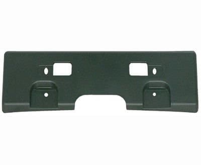 Front Bumper License Plate Frame Tag Mounting Bracket Holder Replacement for 2007-2012 Nissan Sentra Black Textured NI1068105 96210ET00A