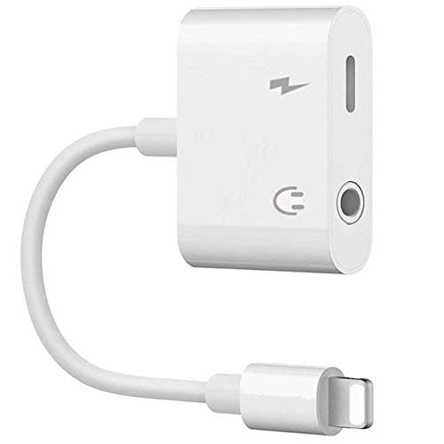 3.5 mm Headphone Adapter for Adapter 3.5mm Jack Dongle Earphone Aux Audio & Music Compatible at The Same time Adaptor …