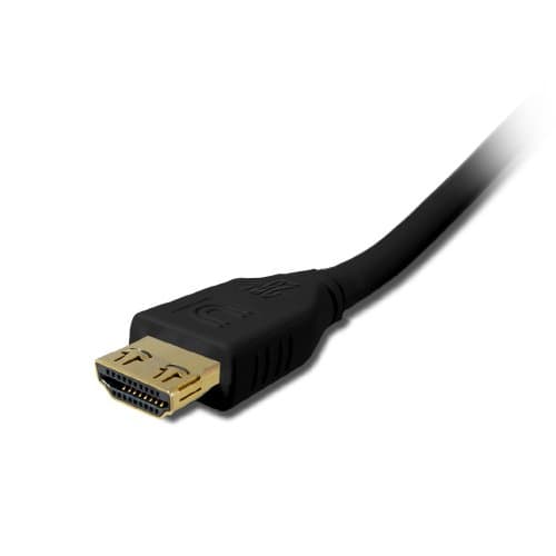 Comprehensive Cable HD-HD-15PROBLK 15' Pro AV/IT High Speed HDMI Cable with ProGrip, Sure Length, CL3- Jet, Black
