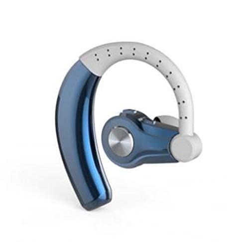 DQING Bluetooth Headset, Mono Channel Wireless Bluetooth 4.1 Earpiece Earbud Headphone Earphone With Mic, 36 Hours Playing Time for iPhone Or Android Phone.(T9 blue)