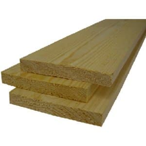 Thunderbird Forest Pine Boards 1 " X 6 " X 8 ' Pine