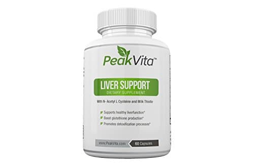 BEST Liver Support - Natural Supplement for Healthy Liver Function &amp; Detoxification - With Milk Thistle, NAC, ALA and Dandelion Root - 90 Vegetarian Capsules