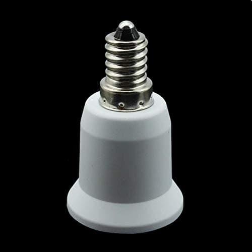 E14 to E27 Base Socket Lamp Holder Adapter Plug Converter