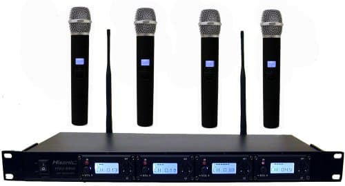 Hisonic HSU8900HT Wireless Microphone System with 100 Selectable Channels