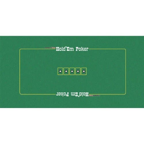 Suited Texas Holdem Felt Layout 36 X 72