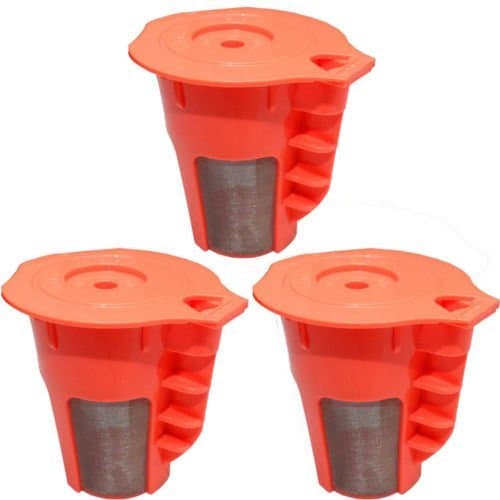 Reusable Coffee Filter, Keurig 2.0 Refillable K Carafe, Replacement Orange by NiksonStoreSales