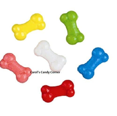 Oak Leaf Fruit Flavored Funny Bones Candy - 1 Lb Approx 398 Pcs