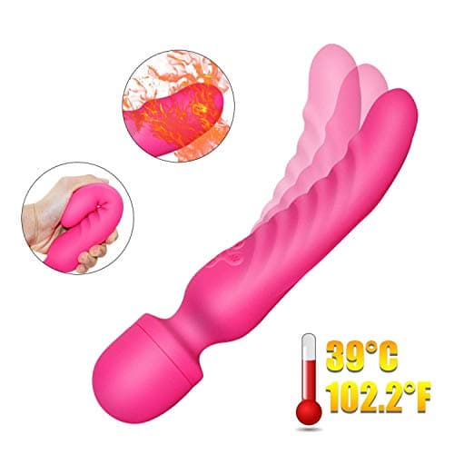 Vibrant Egg Massage 7 Modes Vibration Heating Magic AV Wand Stimulator Funny Toys Woman,China,Pink