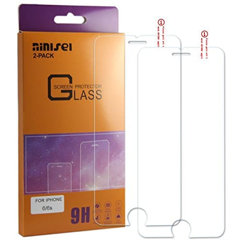 NINISEI IPhone 6s/6Plus/7/7Plus/8/8Plus/Iphone X Toughened Glass Film Screen Protectors . (6s)