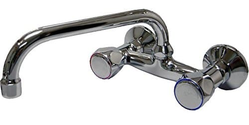 DP Bath Sauco – Wall mounted (kitchen tap) for 11 cm sink, silver