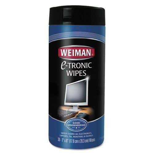 Weiman Electronic Wipes Canister 30 Count