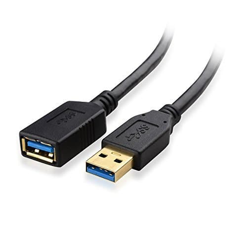 USB 3.0 Extension Cable, zdtop 6ft USB 3.0 High Speed Extender Cord Type A Male to A Female for Playstation, Xbox,Oculus VR, USB Flash Drive, Card Reader, Hard Drive,Keyboard, Printer, Scanner