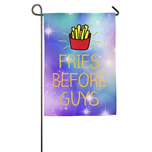 Personalized Decorative Welcome Polyester Home Flags Printed Fries Before Guys Flag For Indoor/Outdoor With Two Size - 1218 Or 1827 Inch