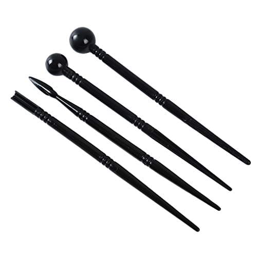Dolland Stylus Dotting Tools Set for Embossing Pattern Clay Pottery Ceramics Doll Sculpting Modeling