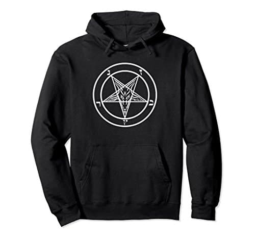 Unisex Baphomet Sigil Sweater Small Black